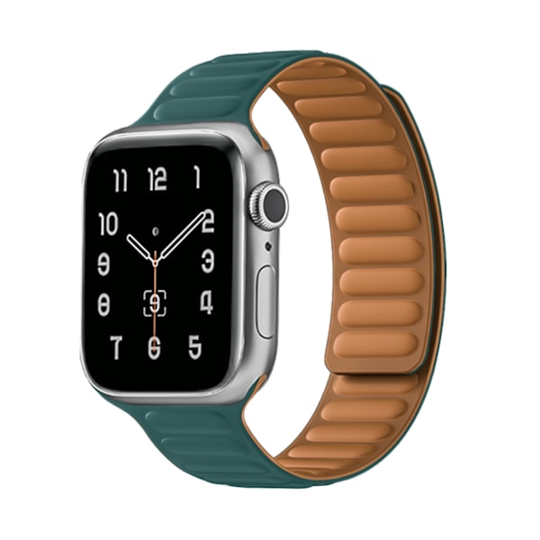 Klockarmband för Apple Watch iWatch 38/40/41mm Malakitgrön