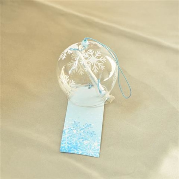 Vindklokker Glasklokke Kreativ Soveværelse Pendler Meditation Sommer Snowflake
