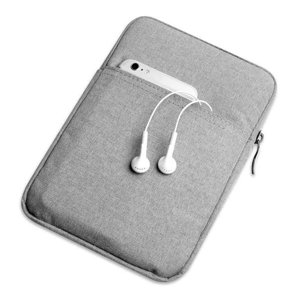 Stilig etui for iPad Pro 11\" Lysegrått stofffôr