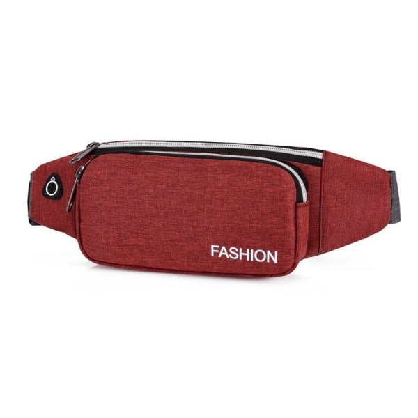 Fanny Pack Løbebælte Taljetaske Organizer Casual Multi-funktionel tætsiddende Blue