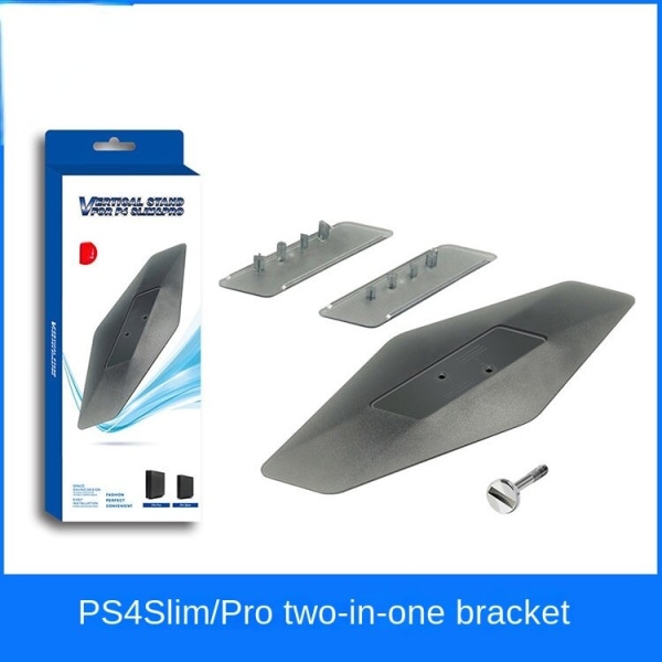 For Ps4slimpro 2-i-1 ekstruderbrakett Vertikal bunnbrakett Gjennomsiktig brakett Skruekort