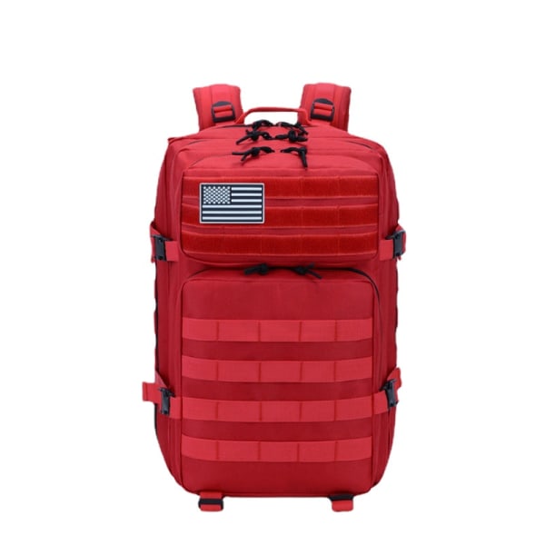 Naisten tytön reppu olkalaukku koululaukku Outdoor Sports Gym Bag Camouflage Tactical s Oxford vedenpitävä reppu Red