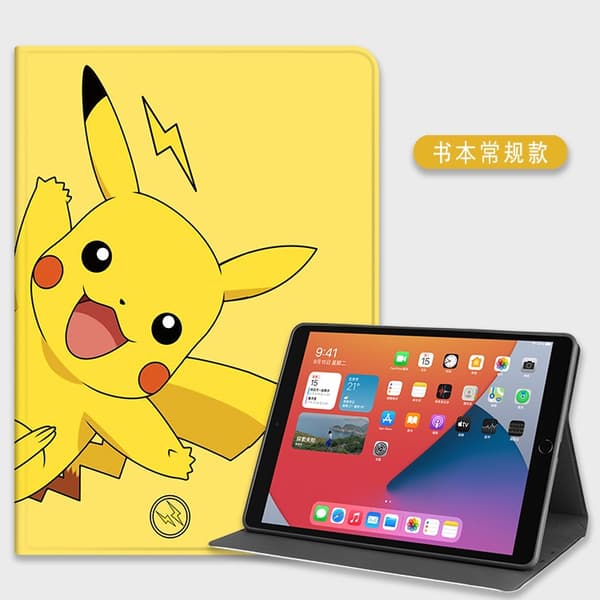 Stilfuldt etui til iPad mini1/mini2/mini3 7.9\" Glad Pikachu Regular Fuld