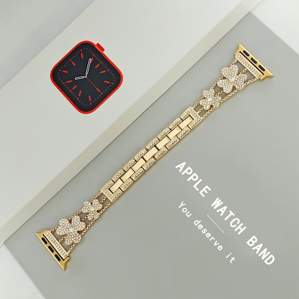 Klockarmband för Apple Watch iWatch 38/40/41MM Guld