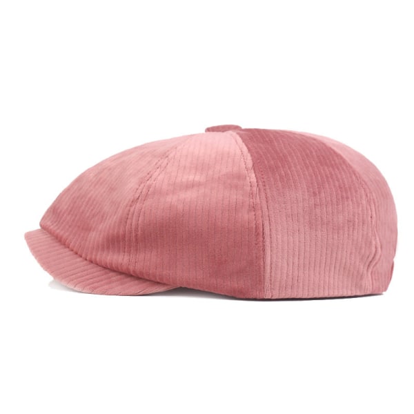 Baretti Hattu Baretti Naisten kahdeksankulmainen cap Taiteellinen nuorisohattu korealainen casual Advance-hatut Miesten hattu Beige M（56-58cm）