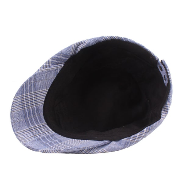 Baskerhatt Konstnärlig Ung basker Gammal cap Retro Casual hatt Advance Hattar Herr- och damhattar Gray Blue Adjustable
