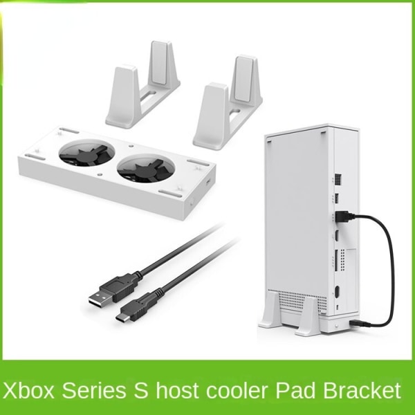 För Xboxseriess Game Host Kylning Vertikal kylfläkt Bas XSS Host Cooler Pad Bracket