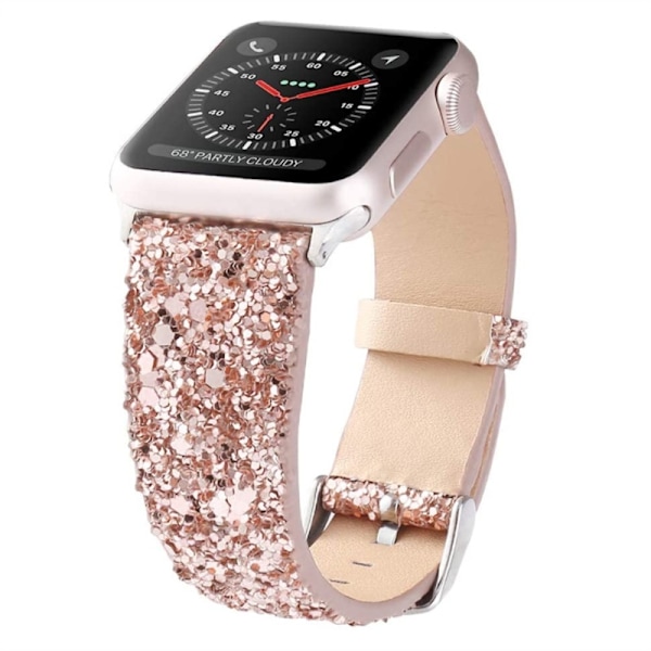 Kellon ranneke Apple Watch iWatch 38mm/40mm/41mm/42mm tai Series 10 Ruusukulta