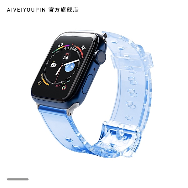 Klockarmband för Apple Watch iWatch 38/40mm Grön till Blå