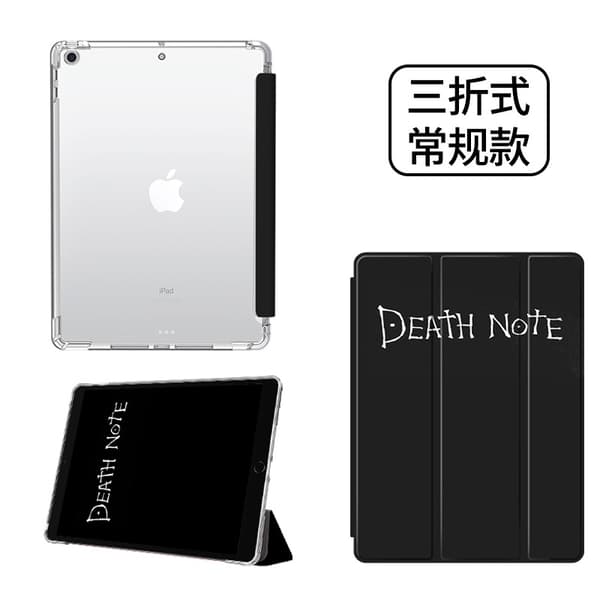 Etui til iPad 2022 Edition 10 10.9\" F2 Dark Note Tri Fold Airbag Regular Strap