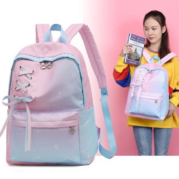 Kvinder pige rygsæk skuldertaske skoletaske Kvinde Korean High Sc