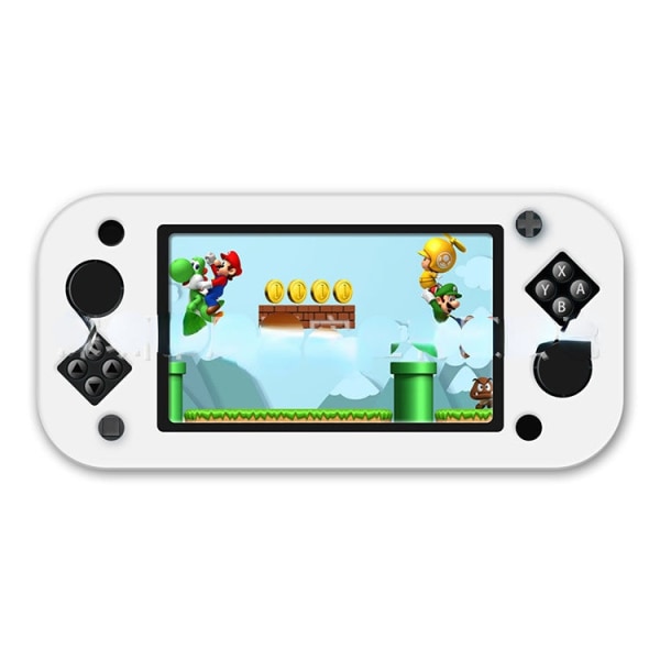 For Switch Lite Silikonetuiet NS Lite Beskyttelsesveske Integrert beskyttelsesveske Switch Oppbevaringsboks White