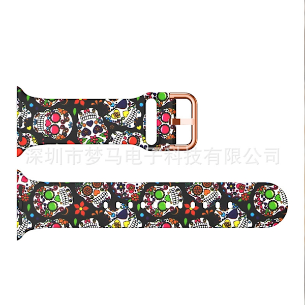 Kellon ranneke Apple Watch iWatch värikallo 42/44/45/49mm