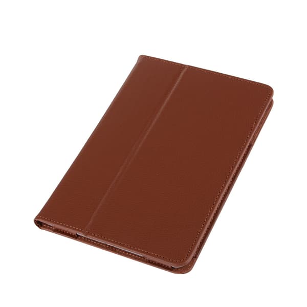 Fodral för iPad mini1/mini2/mini3 Brun Ställ Läder Litchi Textur Tvåfaldig Sömnad Brown