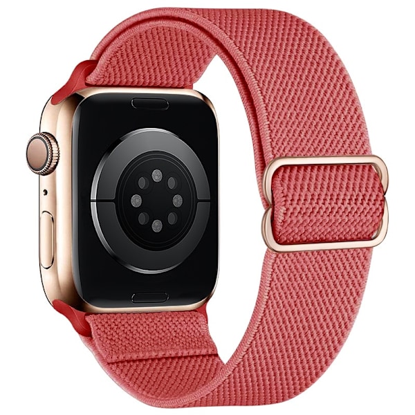 Kellon ranneke Apple Watch iWatch 38/40/41/42mm Ruusunpunainen