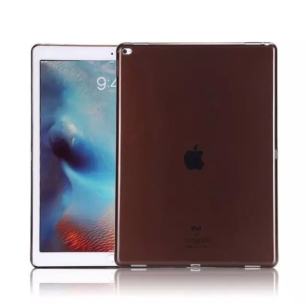 Stilig deksel for iPad mini1/mini2/mini3 grå silikon klar vann transparent