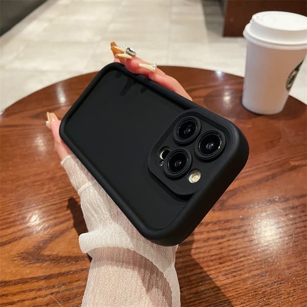 Skal för iPhone 17PROMAX Svart Hög Bambu Sky Eye Step Matt