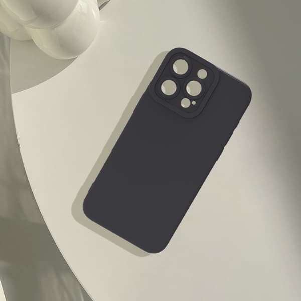 2 stk. deksel til iPhone 17 Air Classic Black Eye Matte