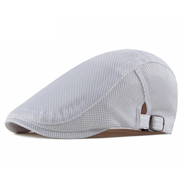 Baret Hat 2022 Forår Sommer Casual åndbar Mesh Solbeskyttelse mode kasket Dark gray Adjustable