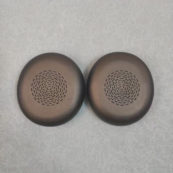 1 par svarte erstatningsøreputer for Jabra Evolve2 75 2.0 andre