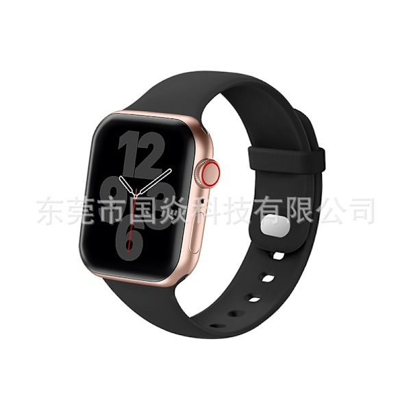 Kellon ranneke Apple Watch iWatch 42/44/45 Musta