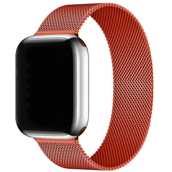 Kellon ranneke Apple Watch iWatch 38/40/41/10. sukupolvi 42mm universaali oranssi