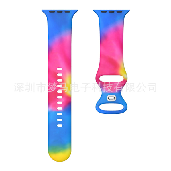 Kellon ranneke Apple Watch iWatch Tie-dye 38/40/41mm