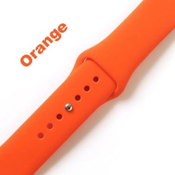 Kellon ranneke Apple Watch iWatch 42/44 standardi 08 oranssi