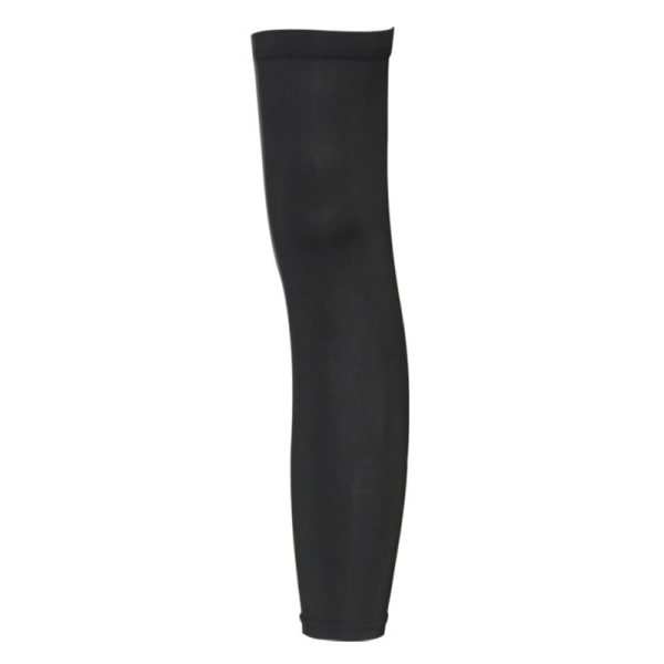 Sikkerhet Knebeskyttere Sport Beskyttelsesutstyr Tynne utendørs lange leggings Elastiske knebeskyttere Pustende sklisikre leggings Black XXL