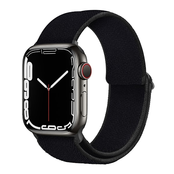 Urrem til Apple Watch iWatch 38/40/41/42MM sort-08