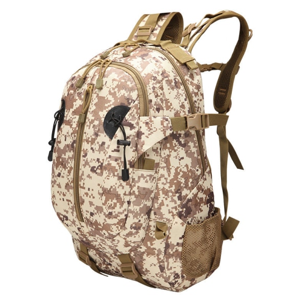 Vandring rygsæk Udendørs Sports Trip Army Camouflage dobbelt-skulder rygsæk Army Green 36-55L
