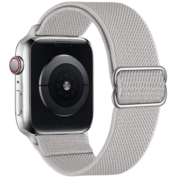 Klokkereim for Apple Watch iWatch 38/40/41/42mm S1-S10 Lys grå
