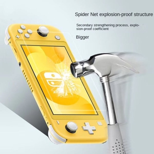 Til Nintendo Switch Lite hærdet glasbeskytter 9H eksplosionssikker switch mini beskyttelsesfilm