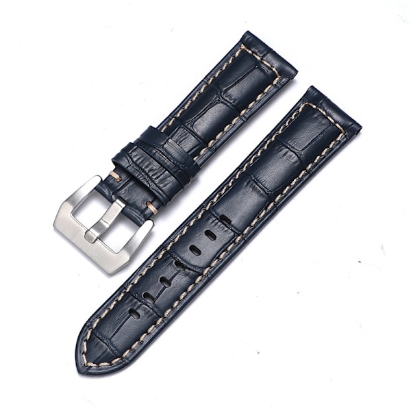 Kellon ranneke Apple Watch iWatch -kelloon, soveltuva liitäntä 38-40-41mm PNH-bambu sininen-hopea solki