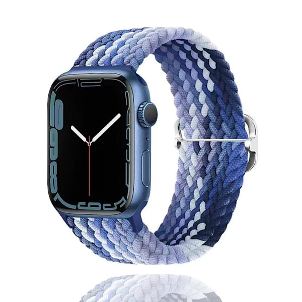 Klockarmband för Apple Watch iWatch 38/40/41MM glidspänne blåbär