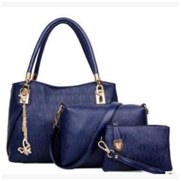 Naisten naisten käsilaukku, olkapää, muoti yksinkertainen trendi Blue