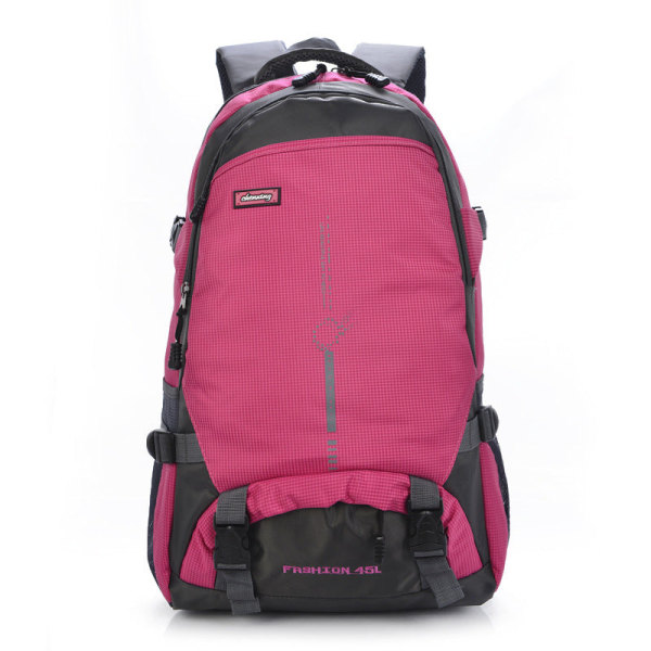 Vandringsryggsäck Reseryggsäck för män och kvinnor Vattentät ryggsäck Middle School Bag Rose Red