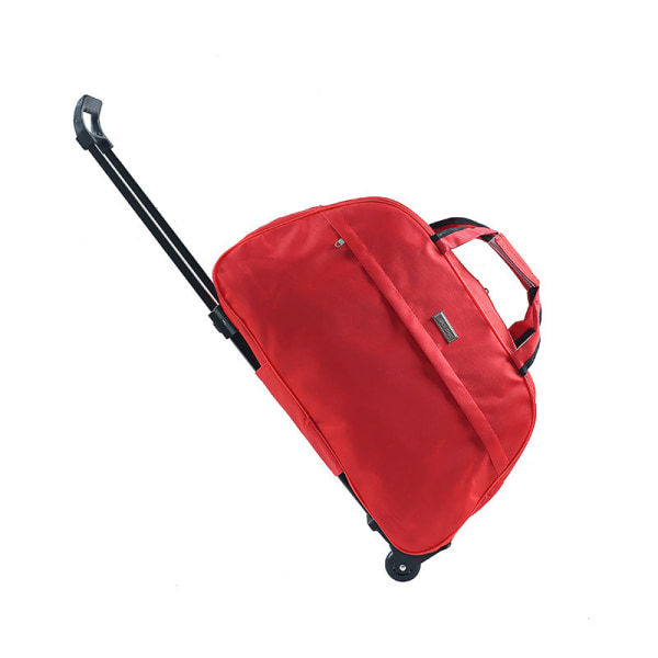 Stor rejsehåndtaske Bagagetaske Mode Vandtæt Bagagetaske Red Medium