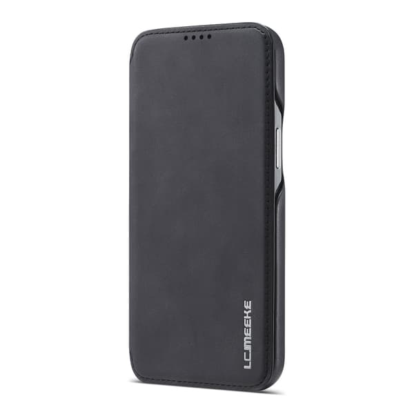 Etui til iPhone16 222 sort flip læder kort
