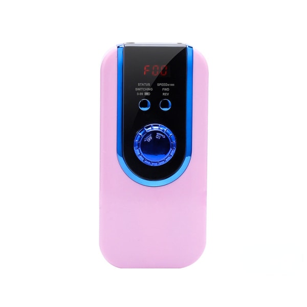 30000 roterende hastighet penn neglepoleringsmaskin elektrisk mini oppladbar neglelakkfjerner Pink and Blue