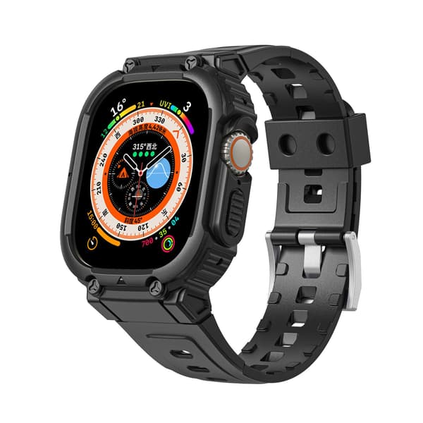 Urrem til Apple Watch iWatch 44/45mm universal sort