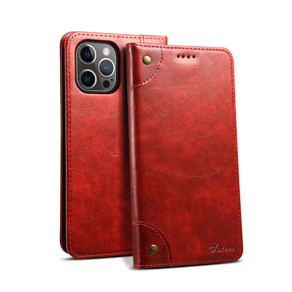 Kotelo Samsung Note20 BLK punainen magneettikortti flip-top