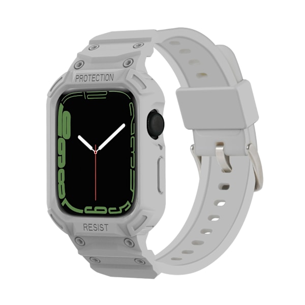 Klockarmband för Apple Watch iWatch 38/40/41mm universal ljusgrå
