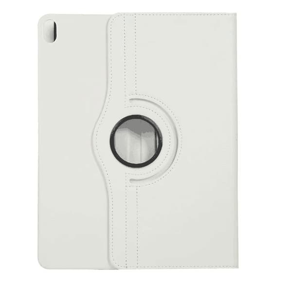 Fodral för iPad Pro 12.9 2017/2015 Vit Litchi Textur Roterande Läderställ White
