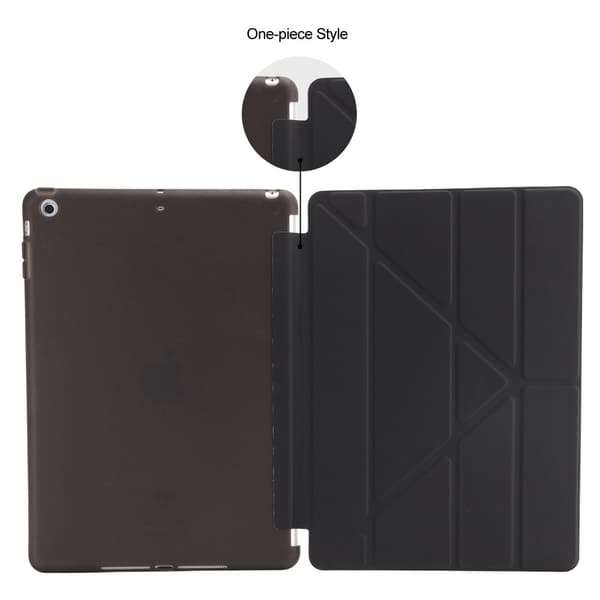 Stilfuldt etui til iPad 9.7\" 2017/2018 Sort Læder