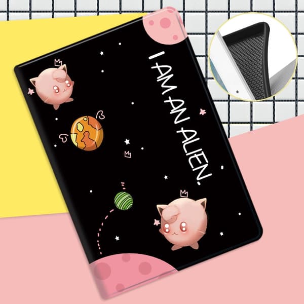 Stilig etui for iPad 2/3/4 9.7\" Alien Cat Mini