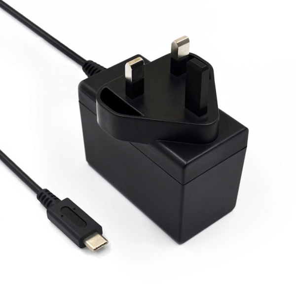For Nintendo Switch Lite Lader OLED Game Host Direktelader Firecow Adapter Black (UK plug)