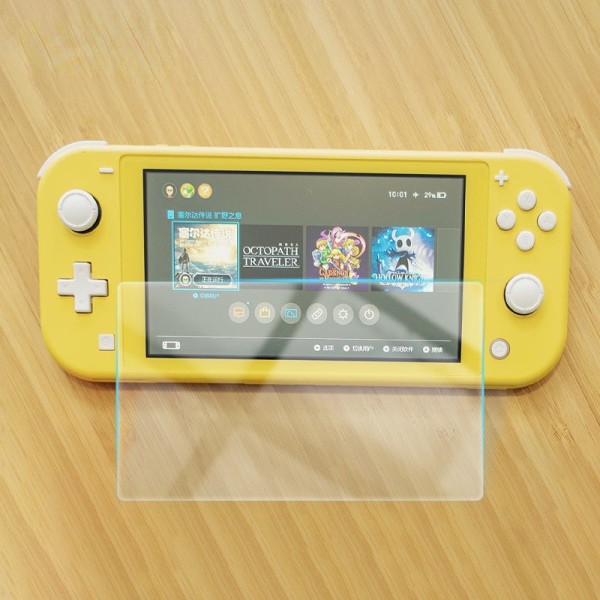 Til Nintendo Switchlite stålbeskyttelsesfilm spilkonsol glasbeskytter HD høj hårdhed