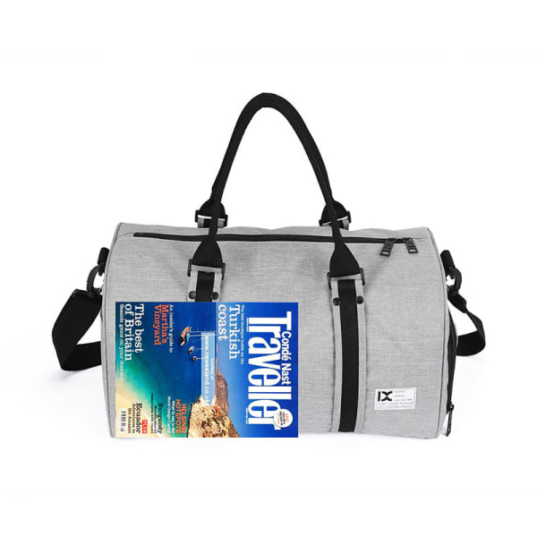 Travel Bag Yoga Bag Basketball Bag Stor kapasitet Business Travel Bagasje Bag Crossbody Bag Black