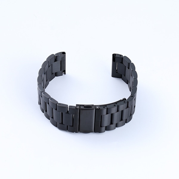 Urrem til Apple Watch iWatch 42-44-45 Klassisk Konnektor Kvalitet Sort